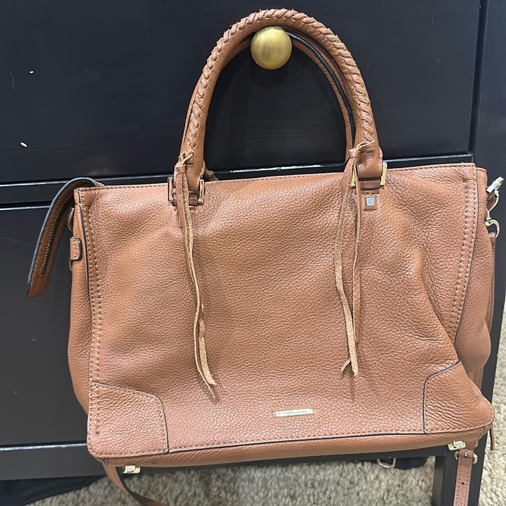 Camel brown rebecca minkoff bag/purse GUC